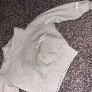 Essentials fear of god toddler crewneck